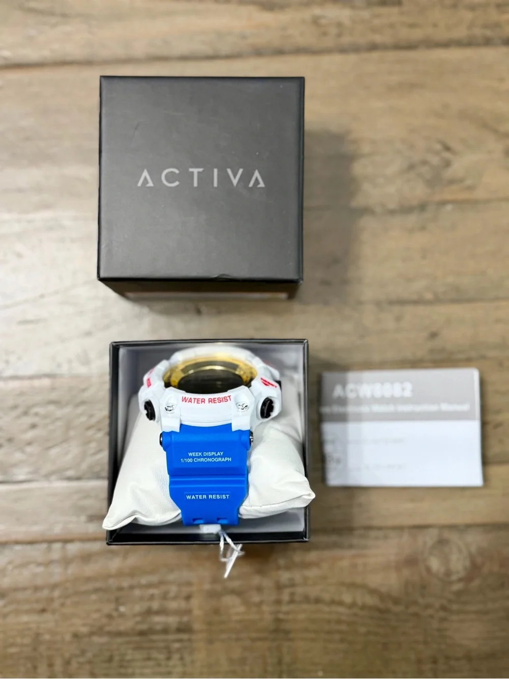 NWT Activa Digital Essentials Invicta Digital Sport Watch Dark Blue ACW8082-013